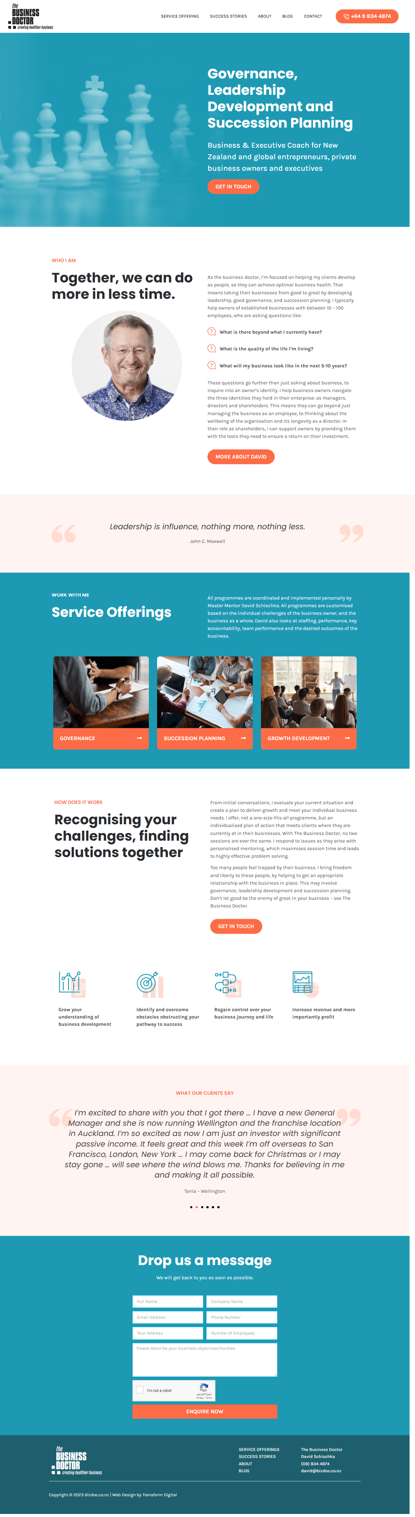 WordPress Elementor website