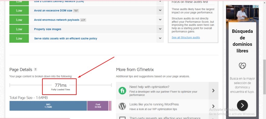 page Speed optimization project-8